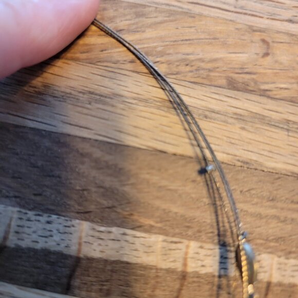 Cat's Eye Large Pink Pendant Necklace - Picture 6 of 10